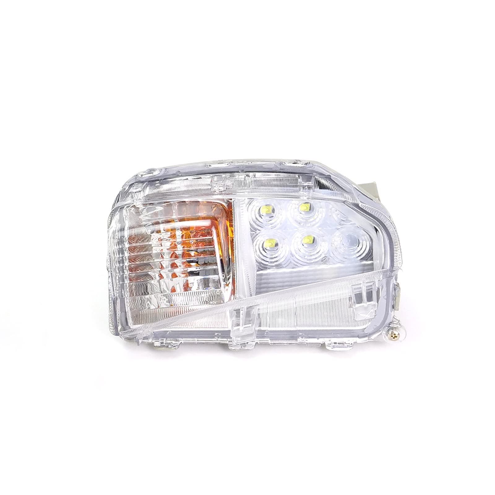 プリウス 左フォグランプ ZVW40系 プリウスα LED フォグランプ 左右セット 2色切替式 発光